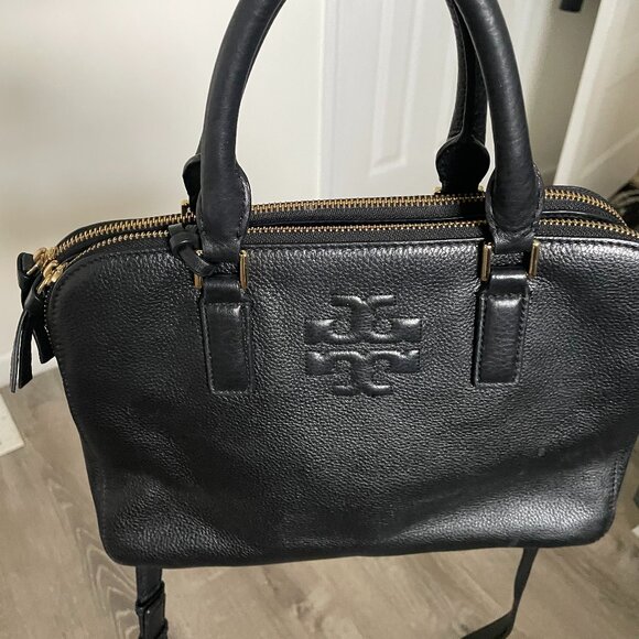 Tory Burch THEA Triple Zip Satchel - Picture 1 of 8